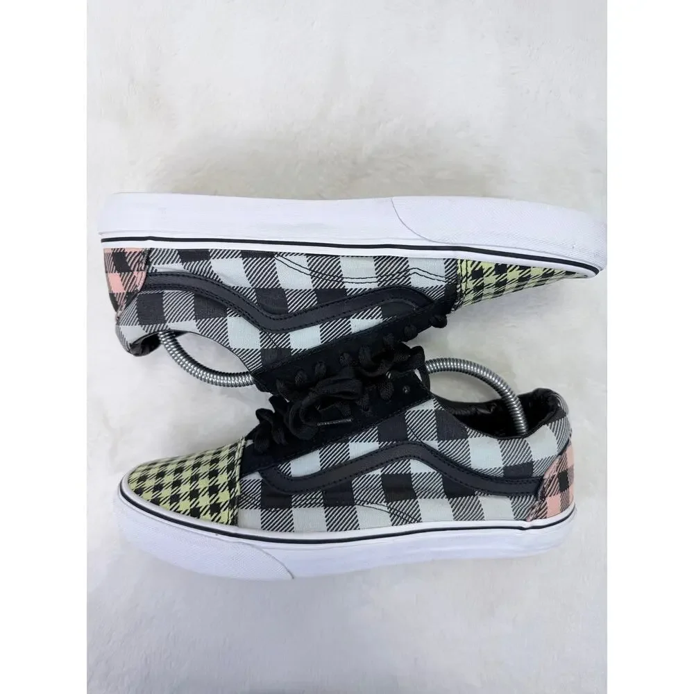 Vans Old Skool Plaid Houndstooth Buffalo Check Mens Size 10 Sneakers